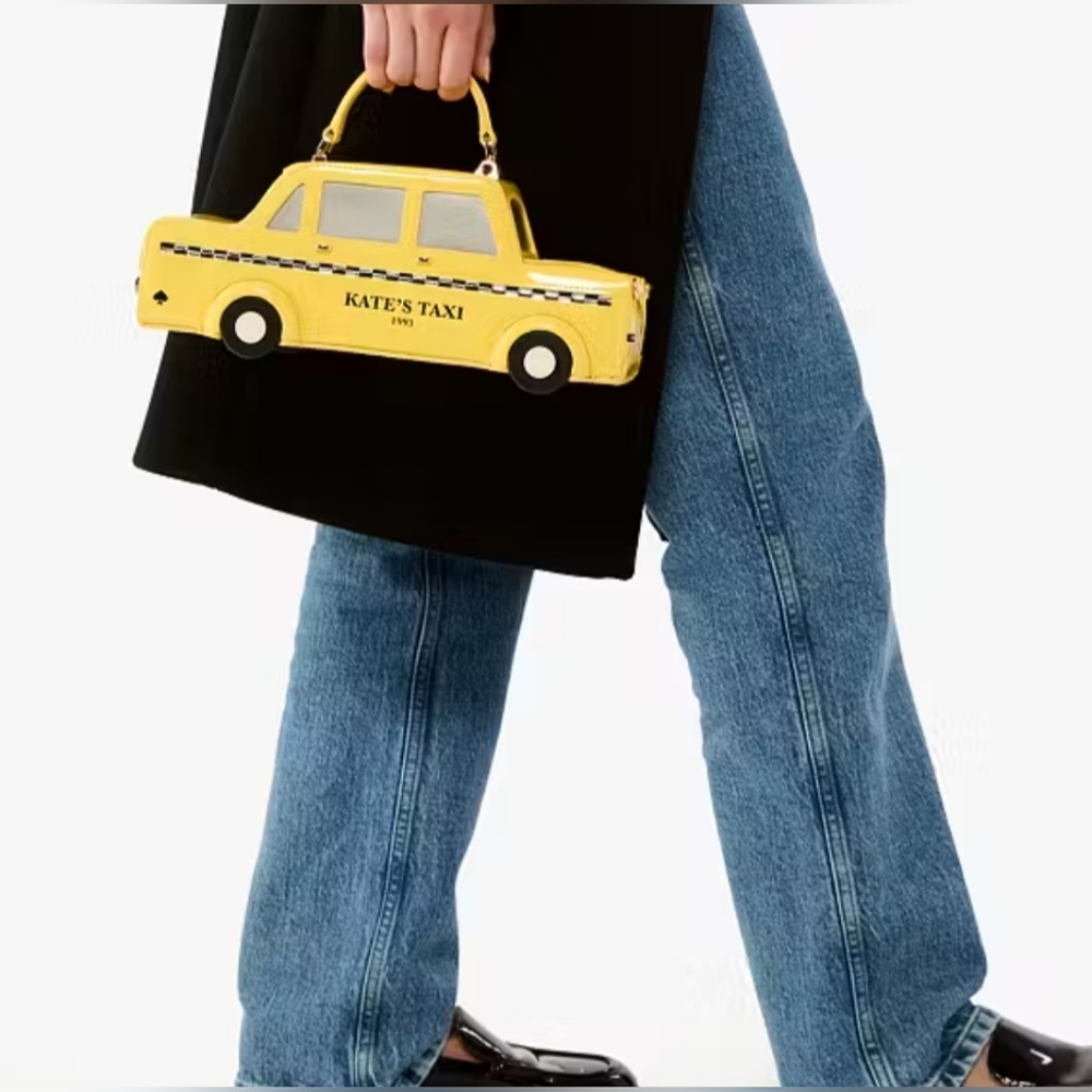 SALE!!! NWT Kate Spade Yellow Taxi Bag - Picture 2 of 7